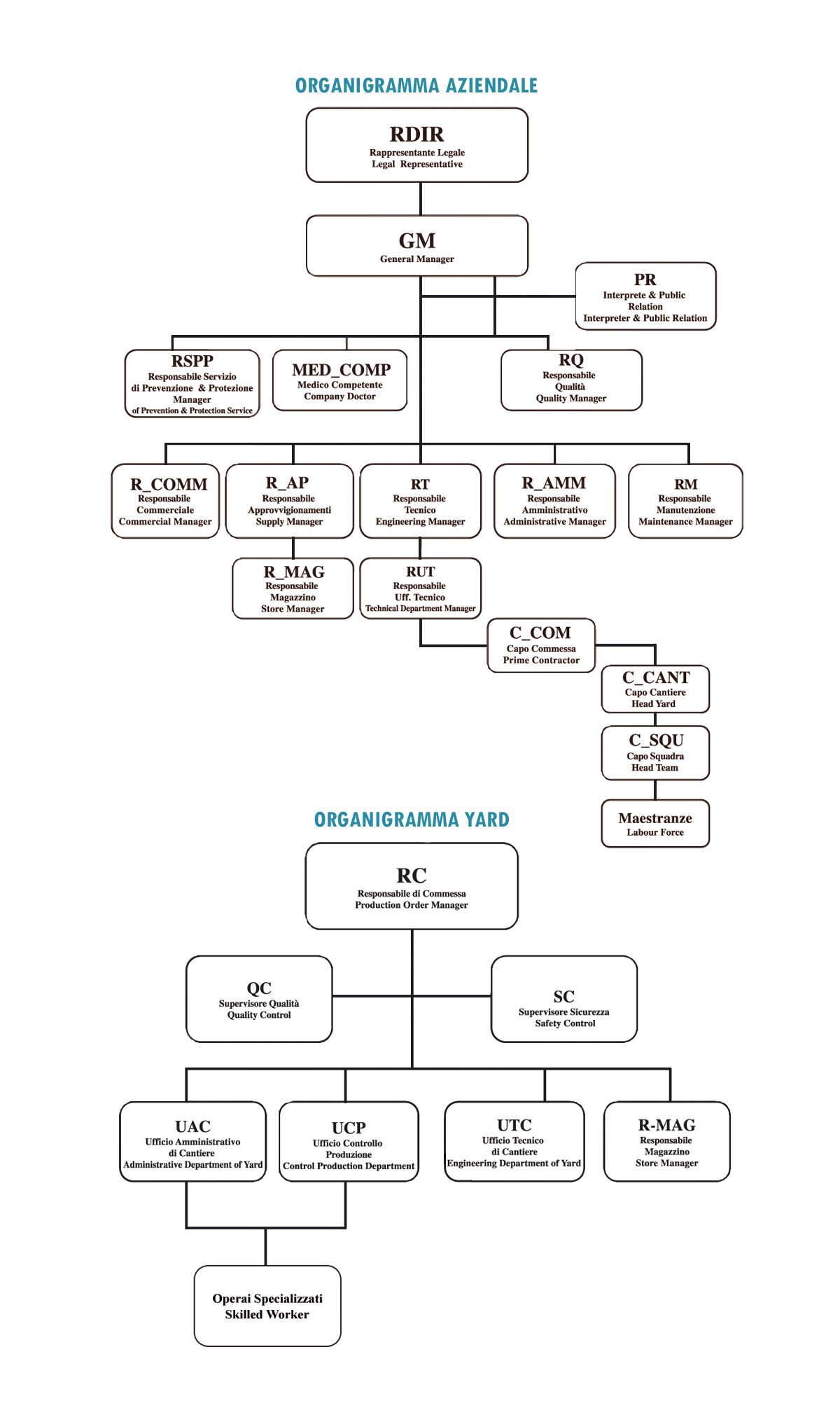 organigramma